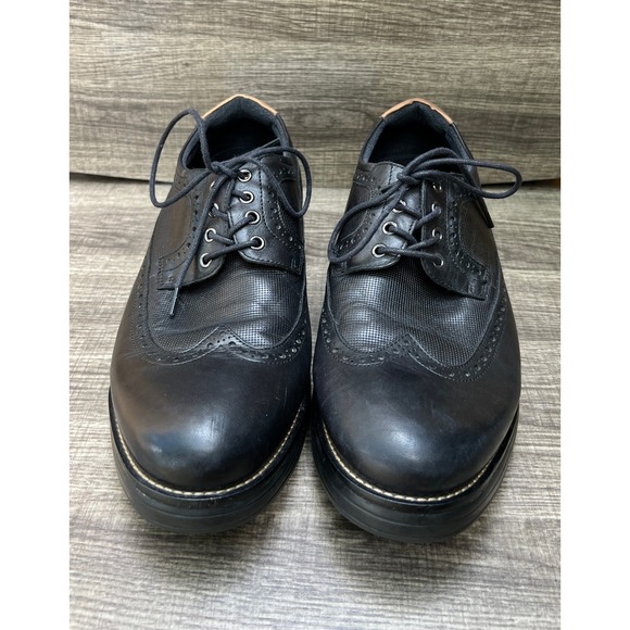 Gravity‎ Defyer Men's G-Defy Morteson Dress Shoe Genuine Leather Men's Sz 10W - Picture 1 of 11